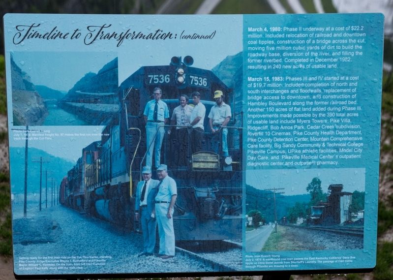Timeline to Transformation Marker image. Click for full size.