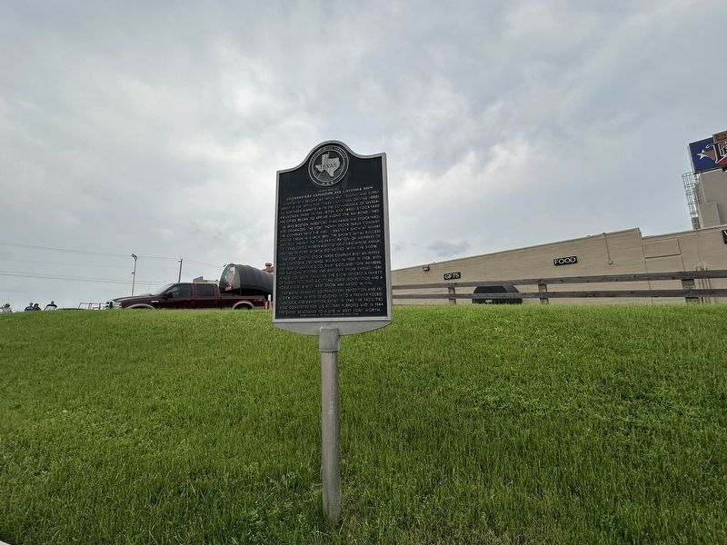 Early Site of Southwestern Exposition and Livestock Show Marker. Click for full size. Early Site of Southwestern Exposition and Livestock Show Marker image. Click for full size.