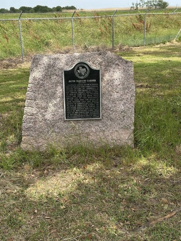Jacob Harmon Garner Gravesite. Click for full size. Jacob Harmon Garner Gravesite image. Click for full size.