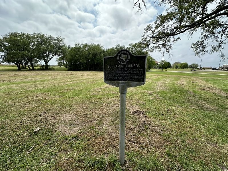 Benjamin Johnson Marker. Click for full size. Benjamin Johnson Marker image. Click for full size.