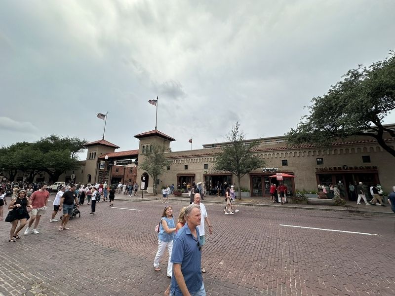 Fort Worth Stockyards Horse and Mule Barns image. Click for full size.