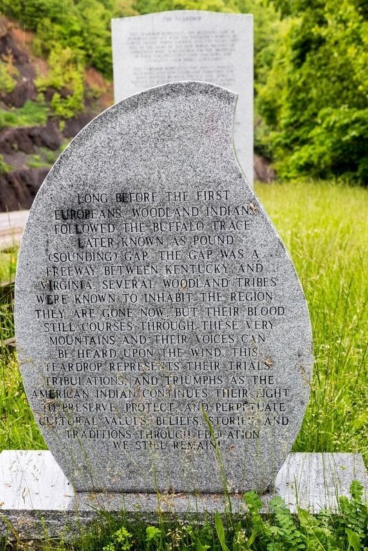 The Teardrop Monument, front image. Click for full size.