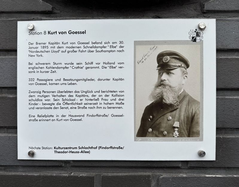 Kurt von Goessel Marker image. Click for full size.