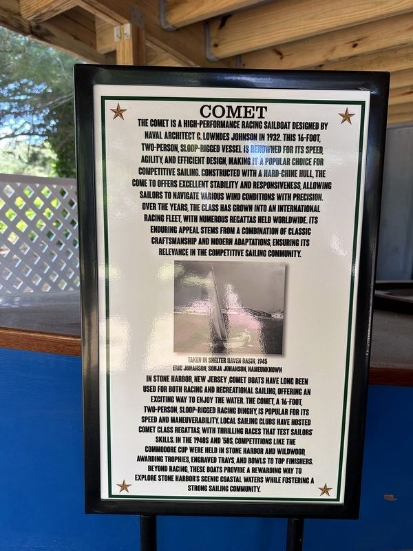 Comet Marker. Click for full size. Comet Marker image. Click for full size.