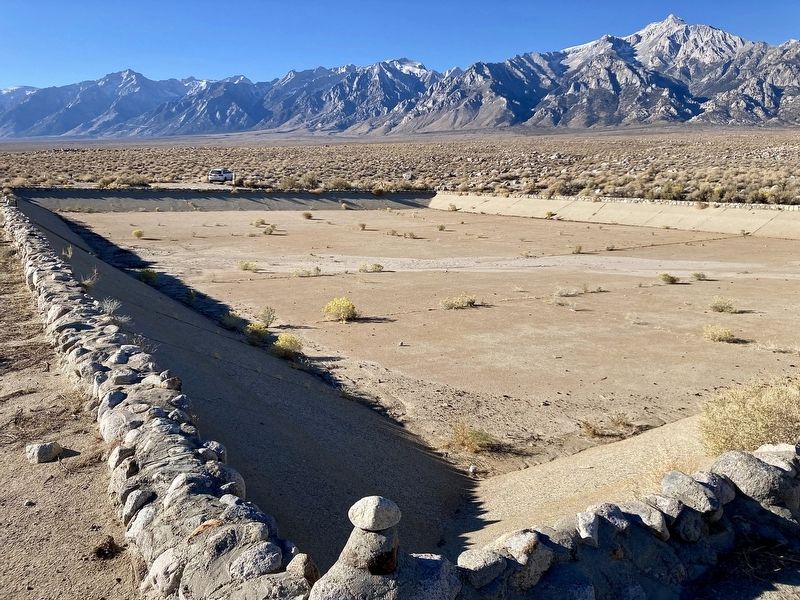 Manzanar Reservoir. Click for full size. Manzanar Reservoir image. Click for full size.