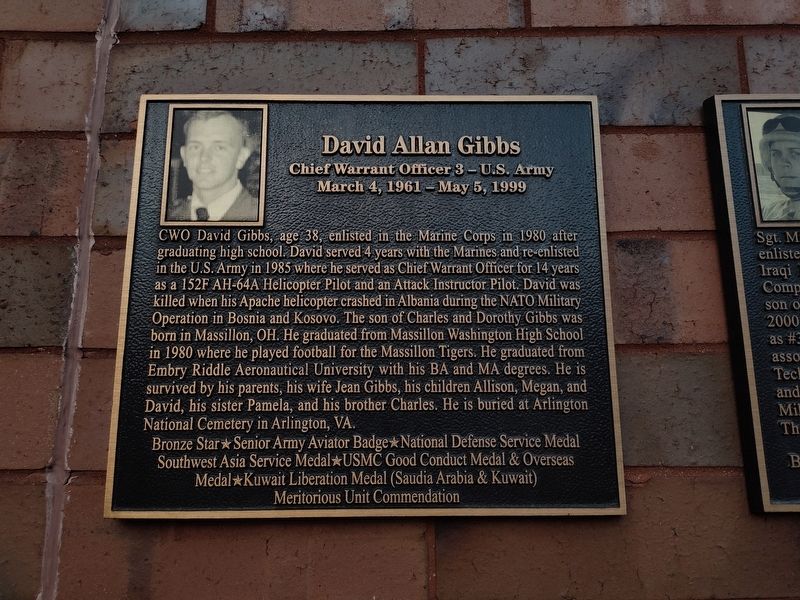 David Allan Gibbs Marker image. Click for full size.