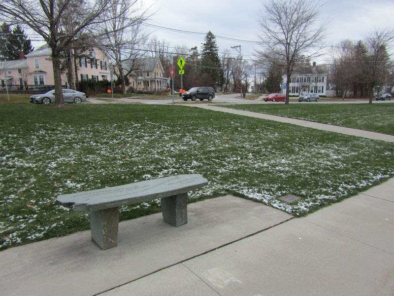 Site of Middlebury High School Marker image. Click for full size.