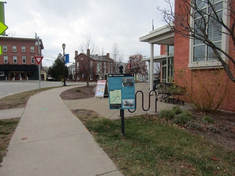 Town & Gown Marker. Click for full size. Town & Gown Marker image. Click for full size.