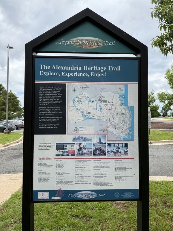 The Alexandria Heritage Trail [Reverse] image. Click for full size.