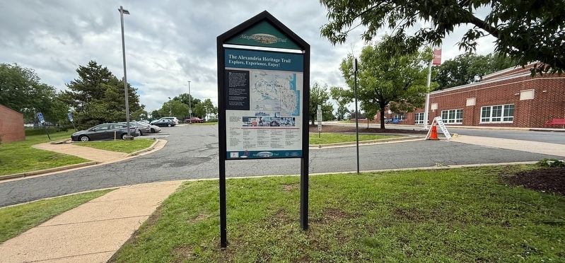 Alexandria Heritage Trail [Reverse] image. Click for full size.