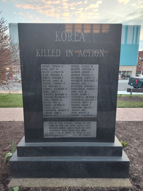 Korean War Memorial image. Click for full size.