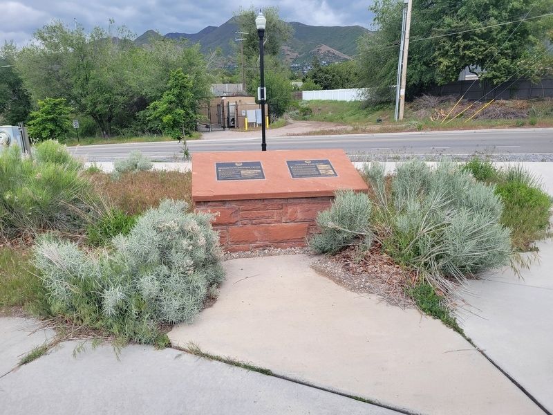 Golden Pass Road Marker. Click for full size. Golden Pass Road Marker image. Click for full size.