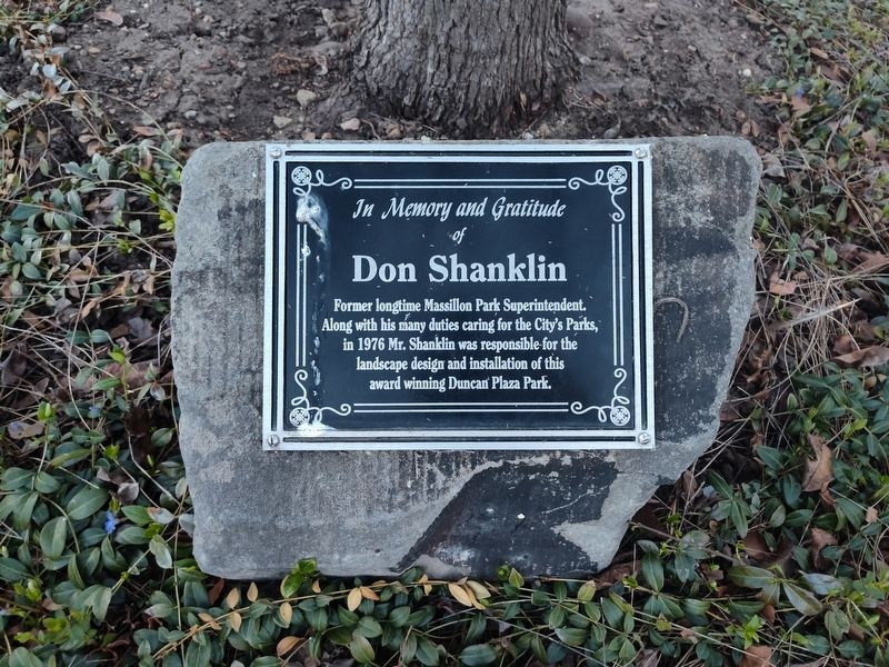 Don Shanklin Marker. Click for full size. Don Shanklin Marker image. Click for full size.