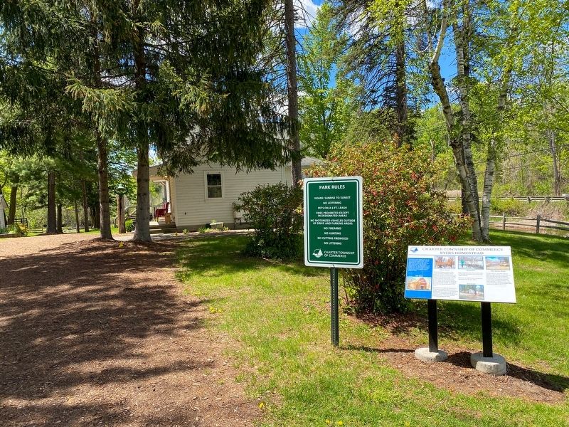 Byers Homestead Marker. Click for full size. Byers Homestead Marker image. Click for full size.