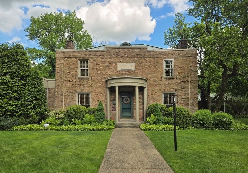 1939 House and Marker. Click for full size. 1939 House and Marker image. Click for full size.