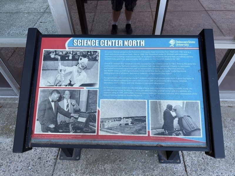 Science Center North Marker. Click for full size. Science Center North Marker image. Click for full size.