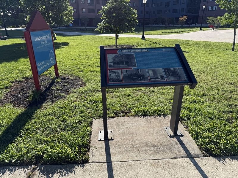 Loockerman Hall Marker image. Click for full size.