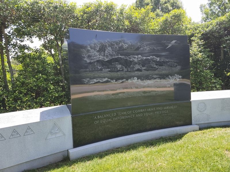 Armored Forces Marker image. Click for full size.