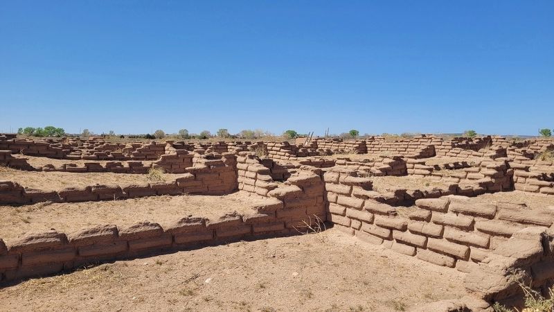Kuaua Archeological Ruins image. Click for full size.