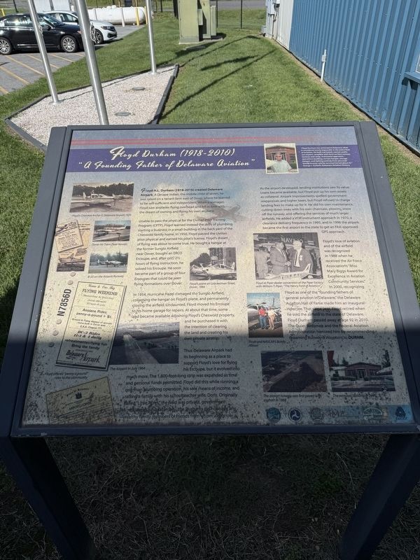 Floyd Durham (1918-2010) Marker. Click for full size. Floyd Durham (1918-2010) Marker image. Click for full size.