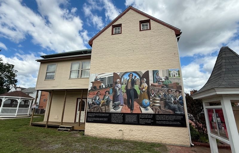 Richard Allen Mural image. Click for full size.