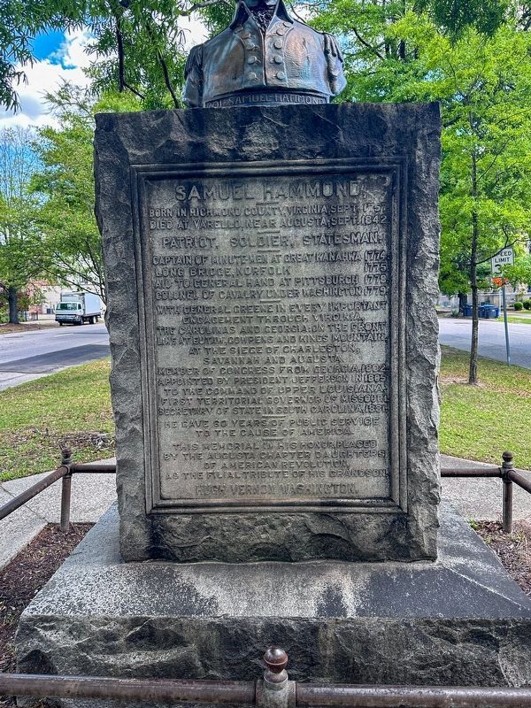 Samuel Hammond Marker image. Click for full size.