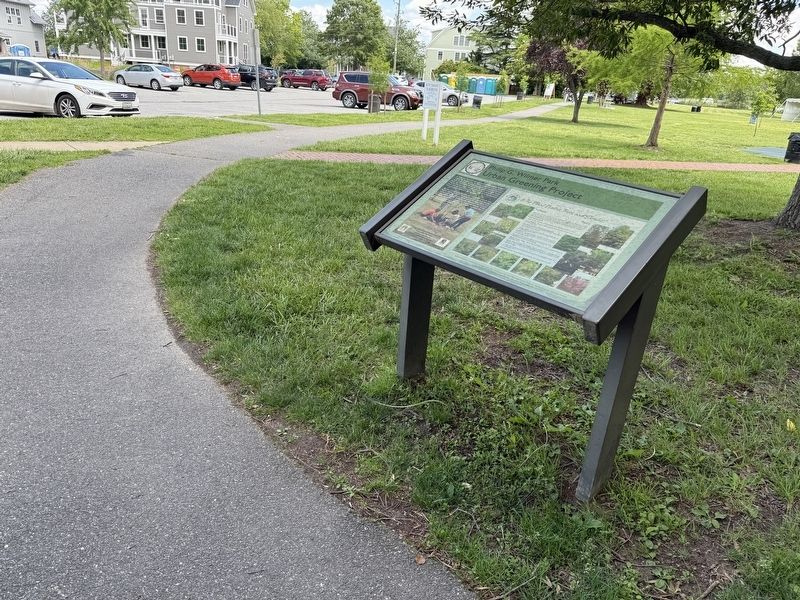 Philip G. Wilmer Park Urban Greening Project Marker image. Click for full size.