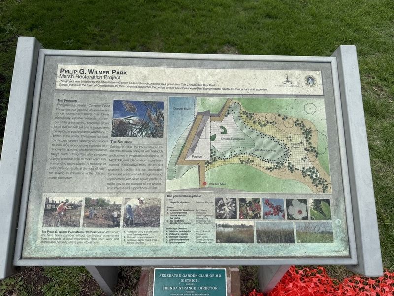 Philip G. Wilmer Park Marker. Click for full size. Philip G. Wilmer Park Marker image. Click for full size.