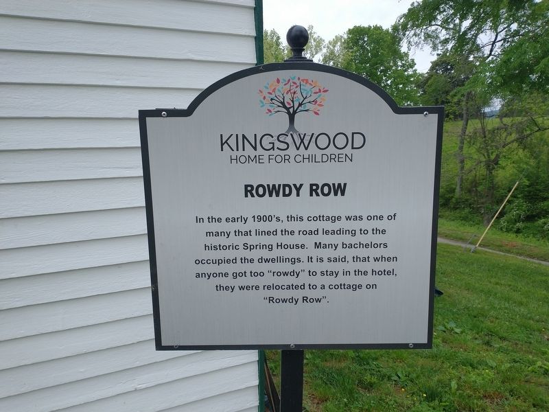 Rowdy Row Marker. Click for full size. Rowdy Row Marker image. Click for full size.