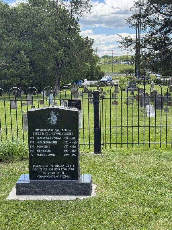 Trinity Lutheran Cemetery. Click for full size. Trinity Lutheran Cemetery image. Click for full size.