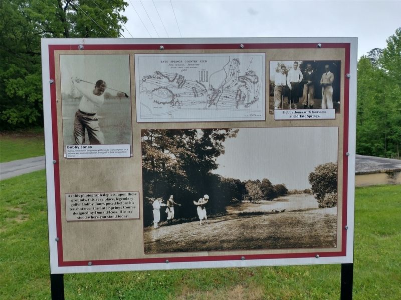 Tate Springs Country Club Marker. Click for full size. Tate Springs Country Club Marker image. Click for full size.