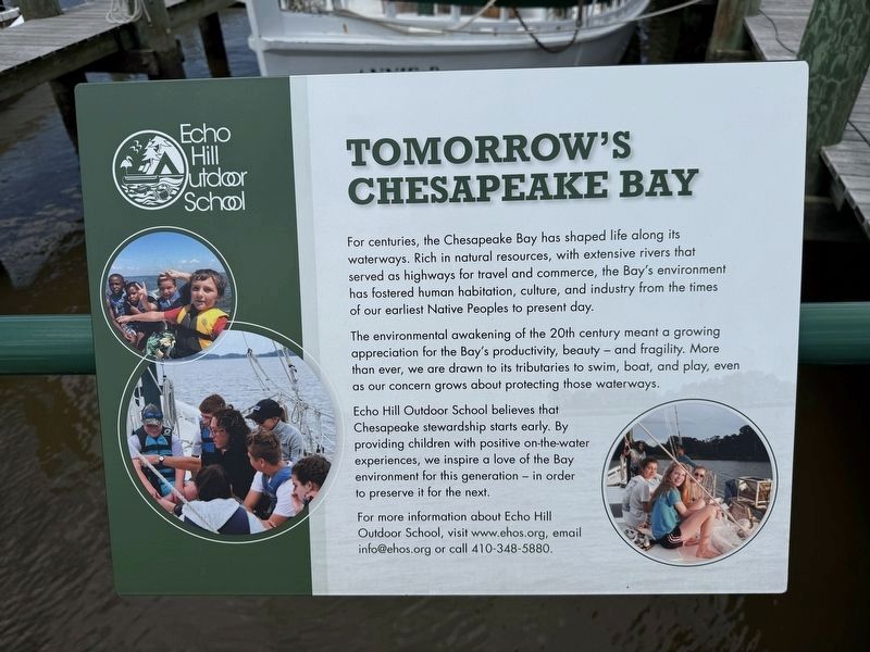 Tomorrow's Chesapeake Bay Marker image. Click for full size.