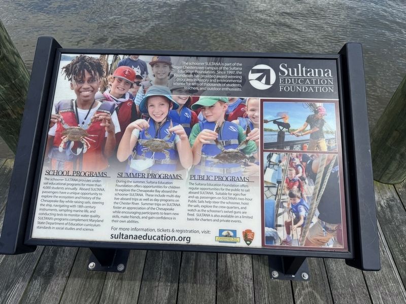 Sultana Education Foundation Marker. Click for full size. Sultana Education Foundation Marker image. Click for full size.