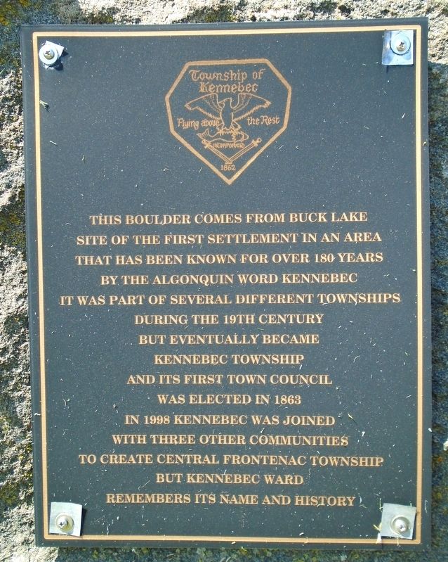 Kennebec Marker image. Click for full size.
