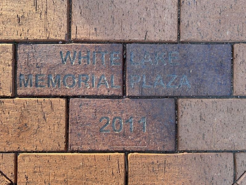 White Lake Memorial Plaza Pavers. Click for full size. White Lake Memorial Plaza Pavers image. Click for full size.