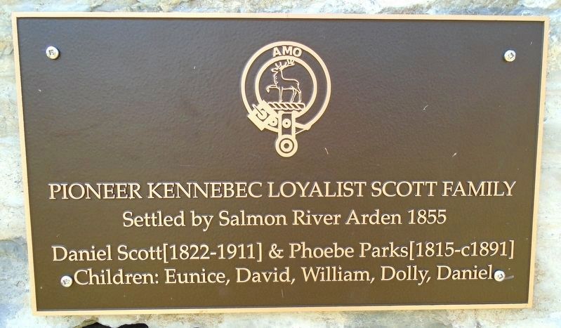 Arden Families Memorial Marker. Click for full size. Arden Families Memorial Marker image. Click for full size.