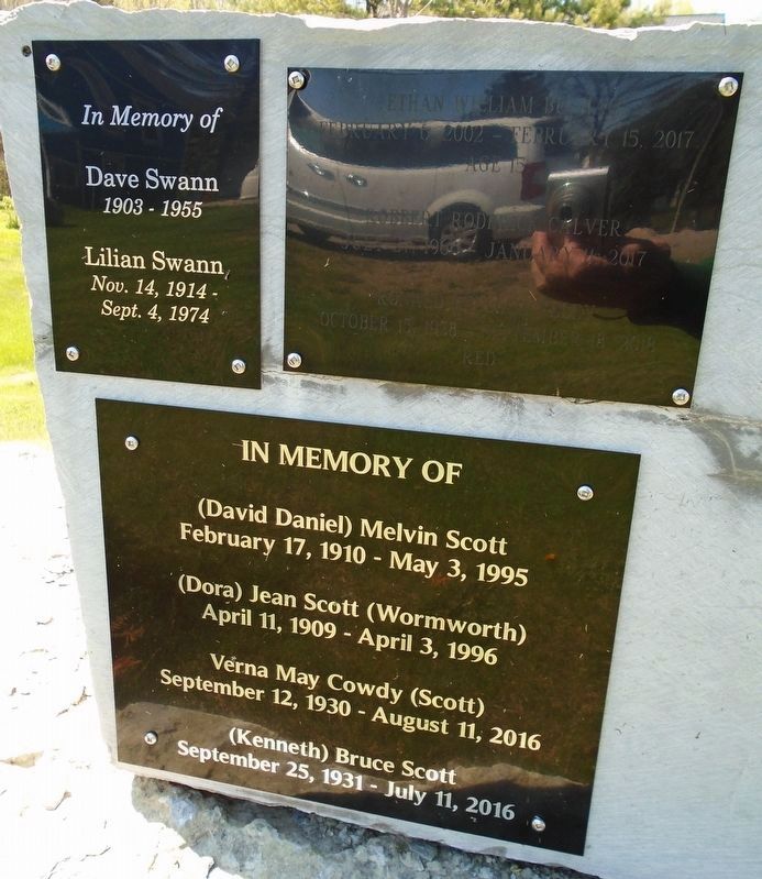 Arden Families Memorial Marker. Click for full size. Arden Families Memorial Marker image. Click for full size.