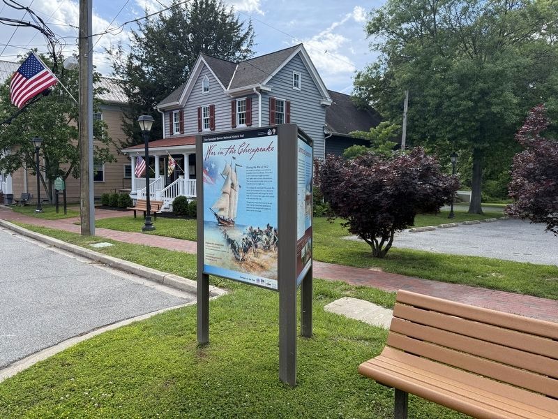 War in the Chesapeake Marker. Click for full size. War in the Chesapeake Marker image. Click for full size.