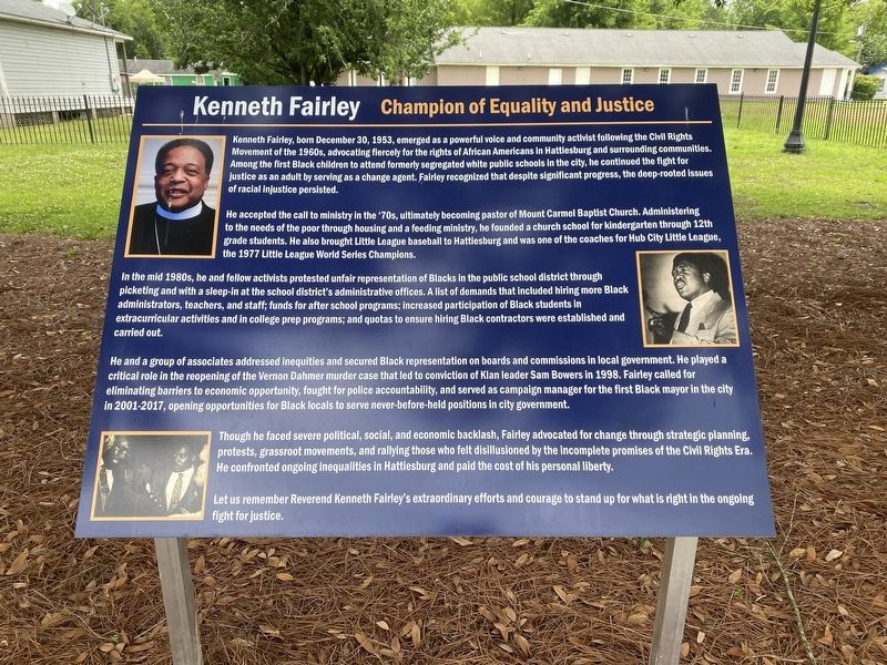 Kenneth Fairley Marker image. Click for full size.