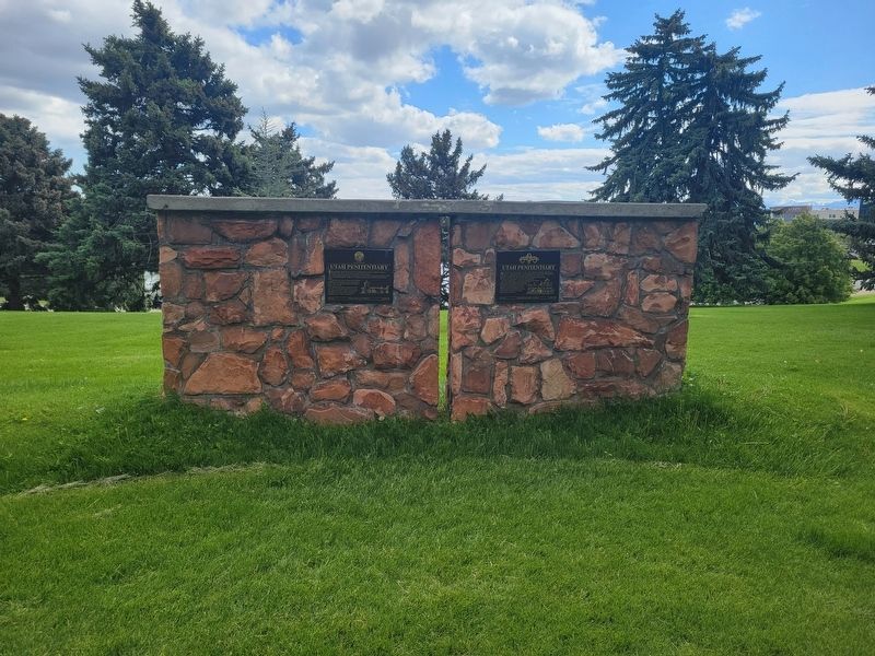 Utah Penitentiary Marker. Click for full size. Utah Penitentiary Marker image. Click for full size.