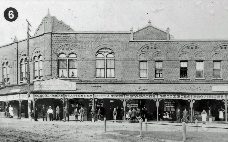 Marker detail: Bothwell Block at Bradford and Tiffin Streets. Click for full size. Marker detail: Bothwell Block at Bradford and Tiffin Streets image. Click for full size.