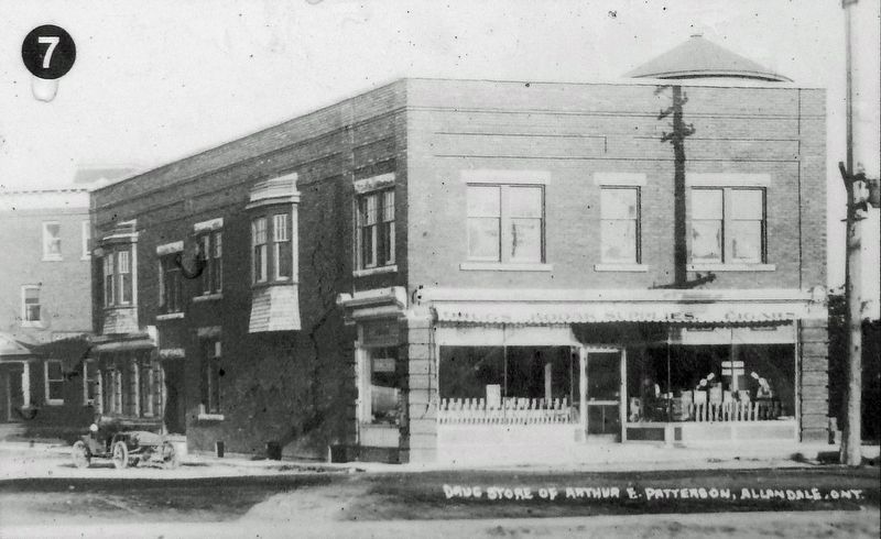 Marker detail: Patterson Drug Store. Click for full size. Marker detail: Patterson Drug Store image. Click for full size.
