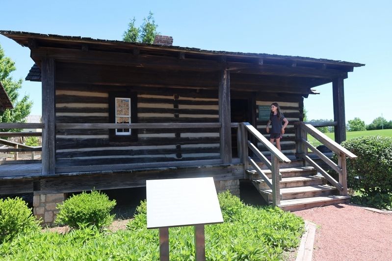 Roosevelt's Cabin Marker image. Click for full size.