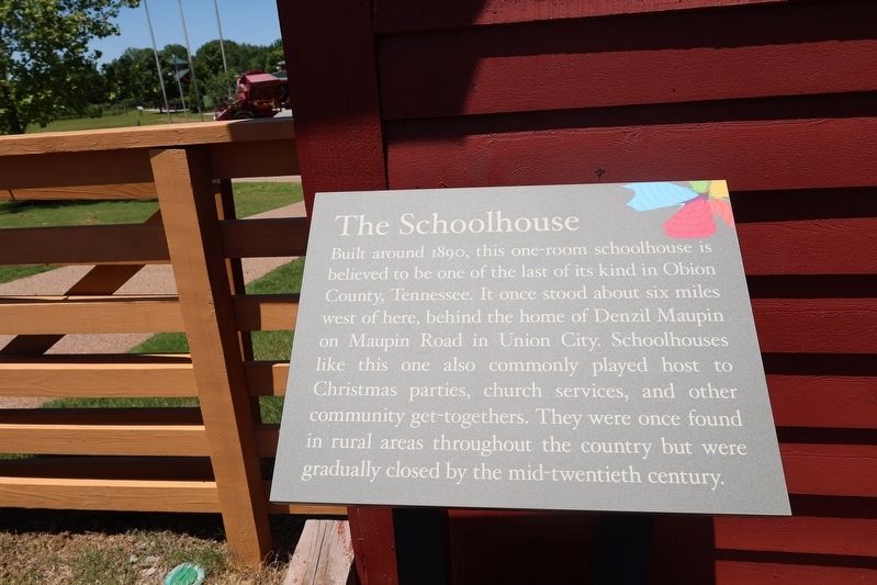 The Schoolhouse Marker image. Click for full size.