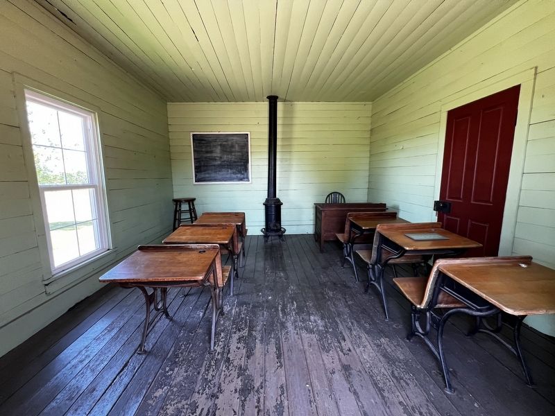 The Schoolhouse Marker image. Click for full size.