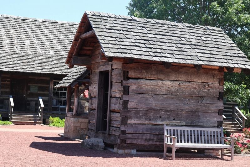 The Well House and Woodshed Marker. Click for full size. The Well House and Woodshed Marker image. Click for full size.