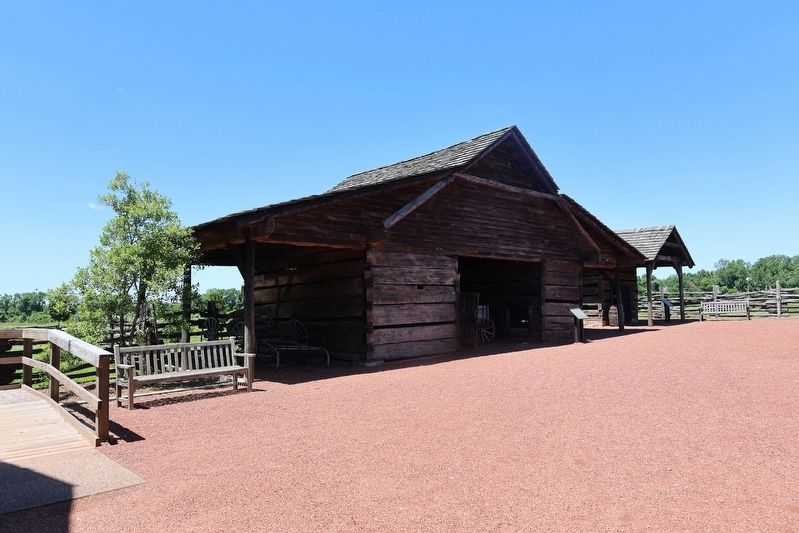 Livestock Barn Marker. Click for full size. Livestock Barn Marker image. Click for full size.