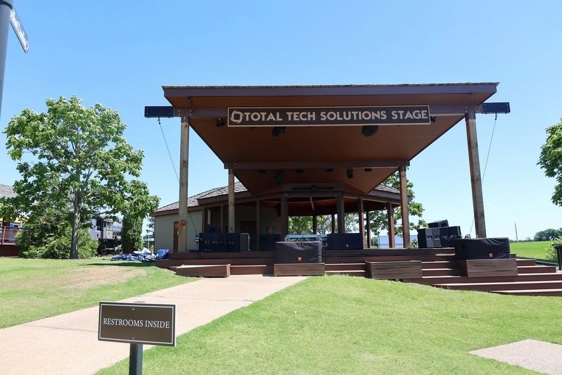 The Rotary Pavilion Marker. Click for full size. The Rotary Pavilion Marker image. Click for full size.