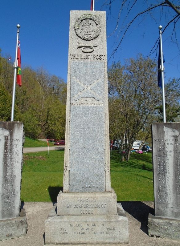 War Memorial Cenotaph Detail. Click for full size. War Memorial Cenotaph Detail image. Click for full size.