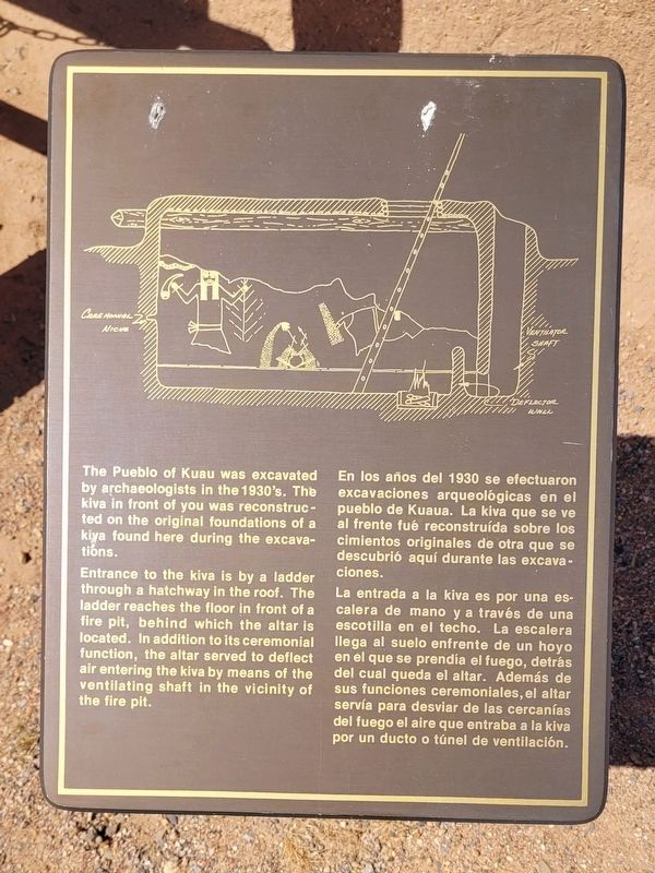 The Pueblo of Kuau Marker image. Click for full size.